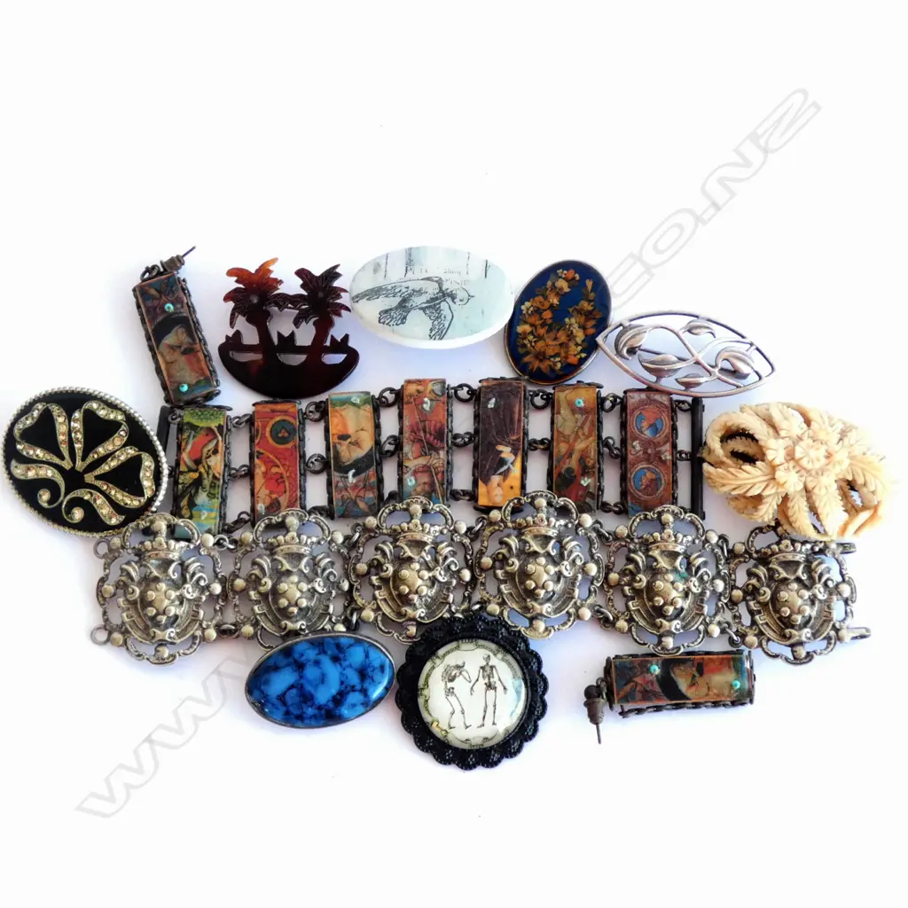 COLLECTION COSTUME BROOCHES ETC Image 1++