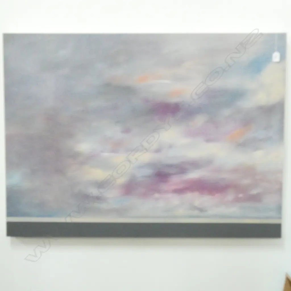 JANE BLACKMAN 'WANT OF THOUGHT' ACRYLIC ON BOARD '03 1075 X 790MM Image 1++