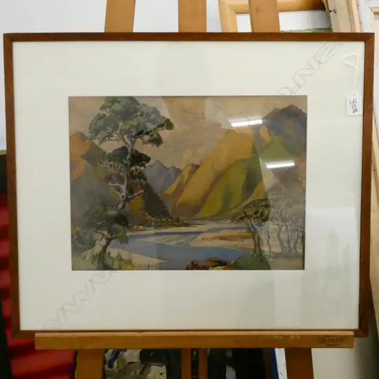 PEGGY SPICER W/C 'HAPARAPARA RIVER' 270X360