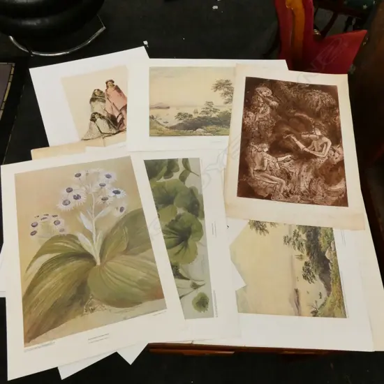 FOLIO OF ALEXANDER TURBULL PRINTS + OTHER