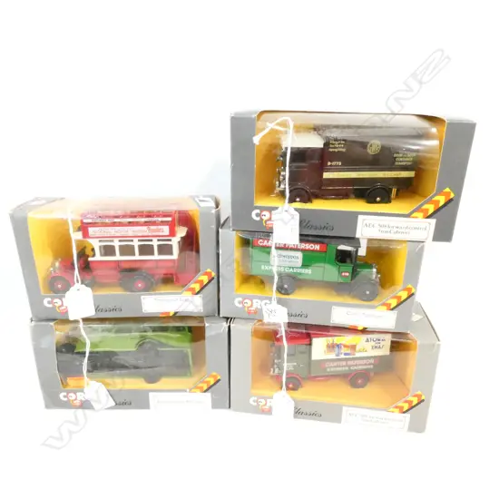 5 CORGI CLASSICS BOXED MODELS