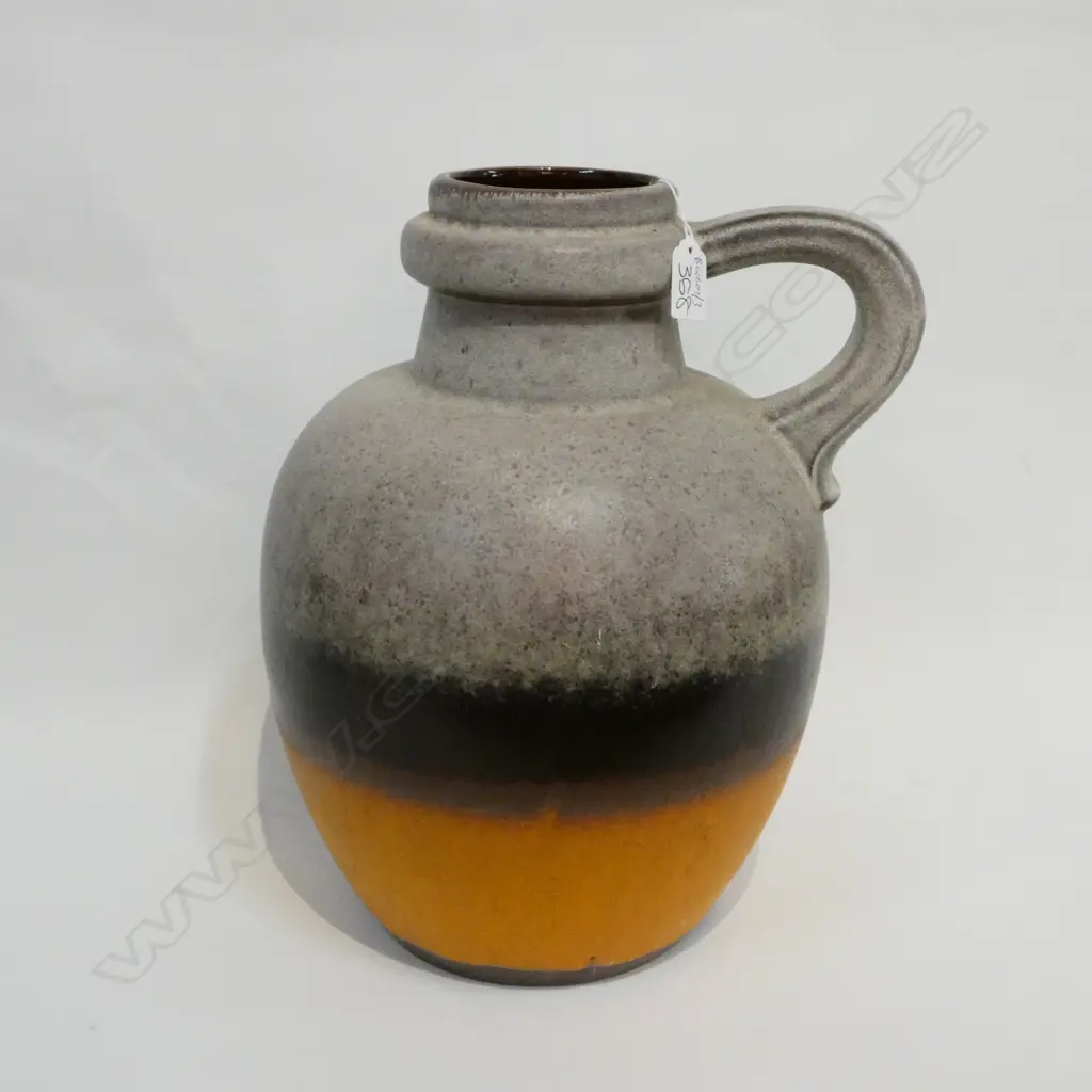 GERMAN STUDIO POTTERY FLOOR VASE H 380 MM Image 1++