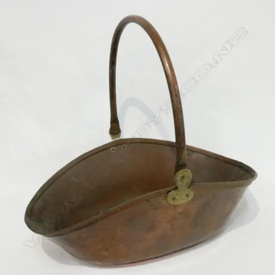 COPPER BASKET L. 390MM