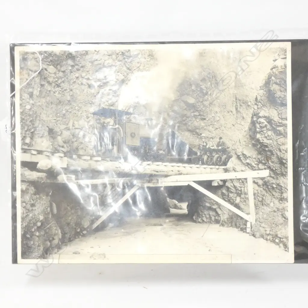 PHOTOGRAPH OF INDUSTRIAL SCENE AT PIHA WEST AUCKLAND 390mm Image 1++