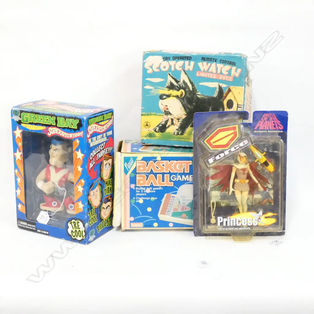 ASST TOYS G FORCE/GREEN DAY BASKET BALL+ B.O SCOTCH WATCH  DOG Image 1++