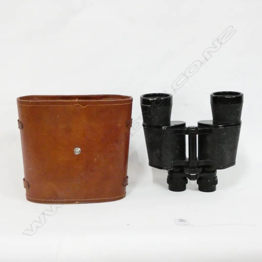 PR OF CASED ZENITH BINOCULARS Image 1++
