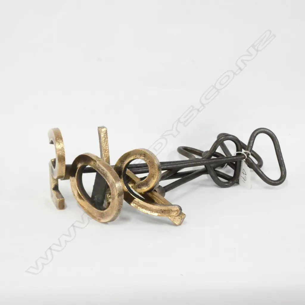 FIVE BRASS BRANDING IRONS Image 1++