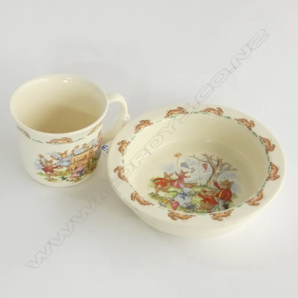 ROYAL DOULTON PLATE & BOWL Image 1++