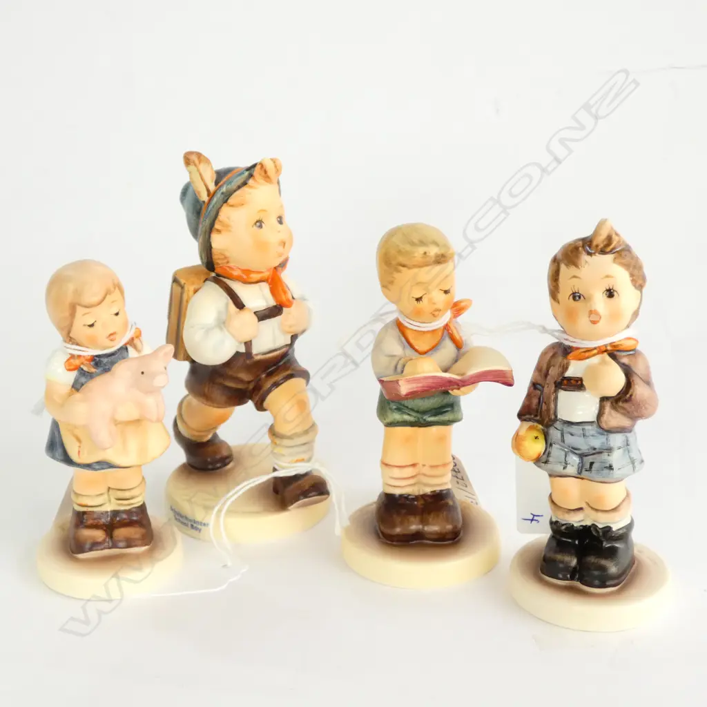 4 X HUMMELS--PIGTAILS 2052--HONOR STUDENT 2087/B, CHEEKY FELLOW 554--SCHOOL BOY 82 2/0 Image 1++