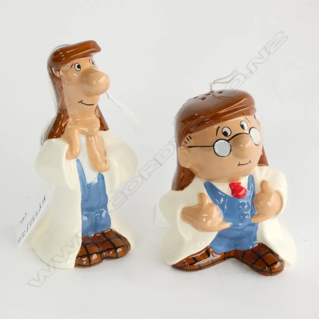 WADE TETLY TEA GAFFER & SYDNEY SALT & PEPPER Image 1++