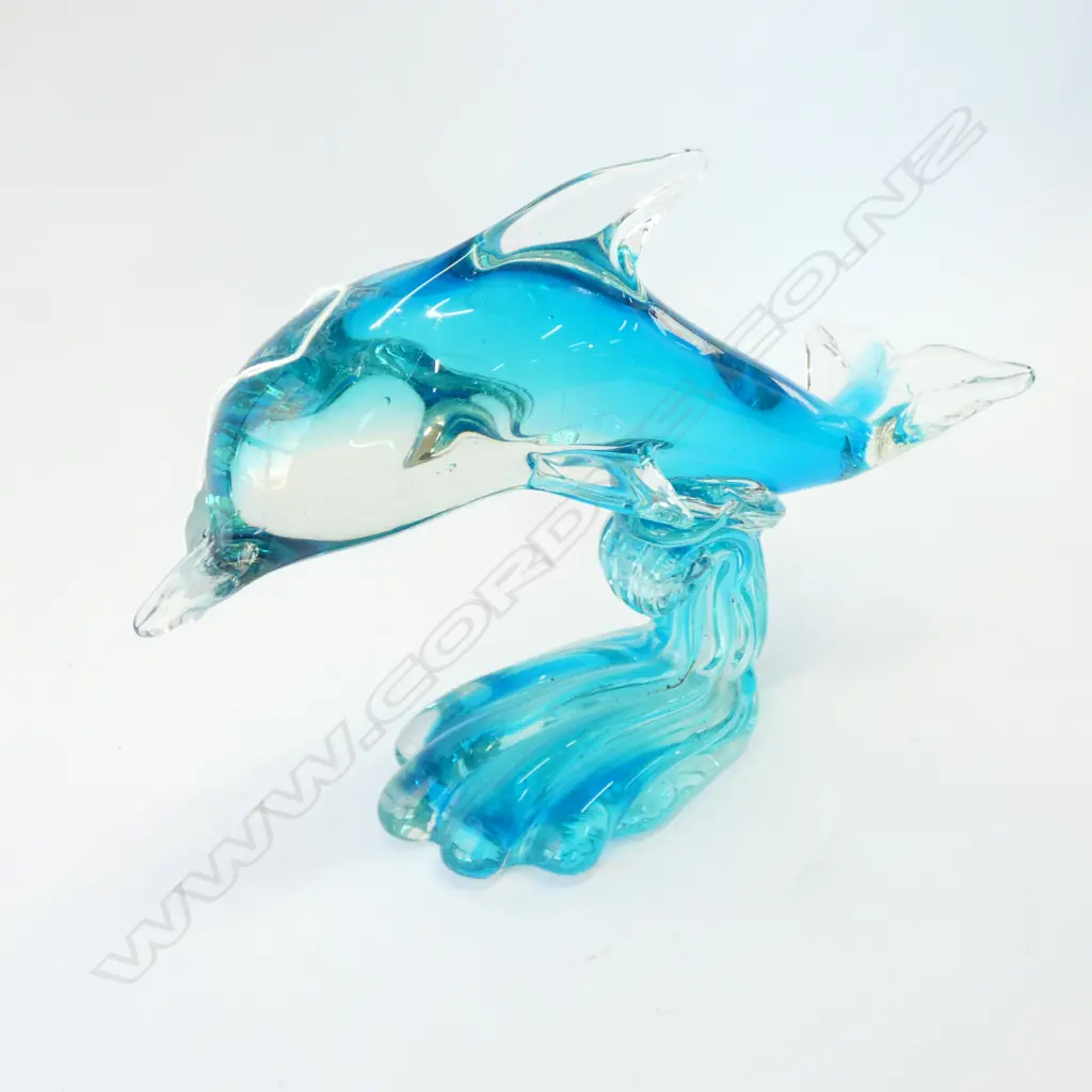ART GLASS DOLPHIN L. 270MM Image 1++