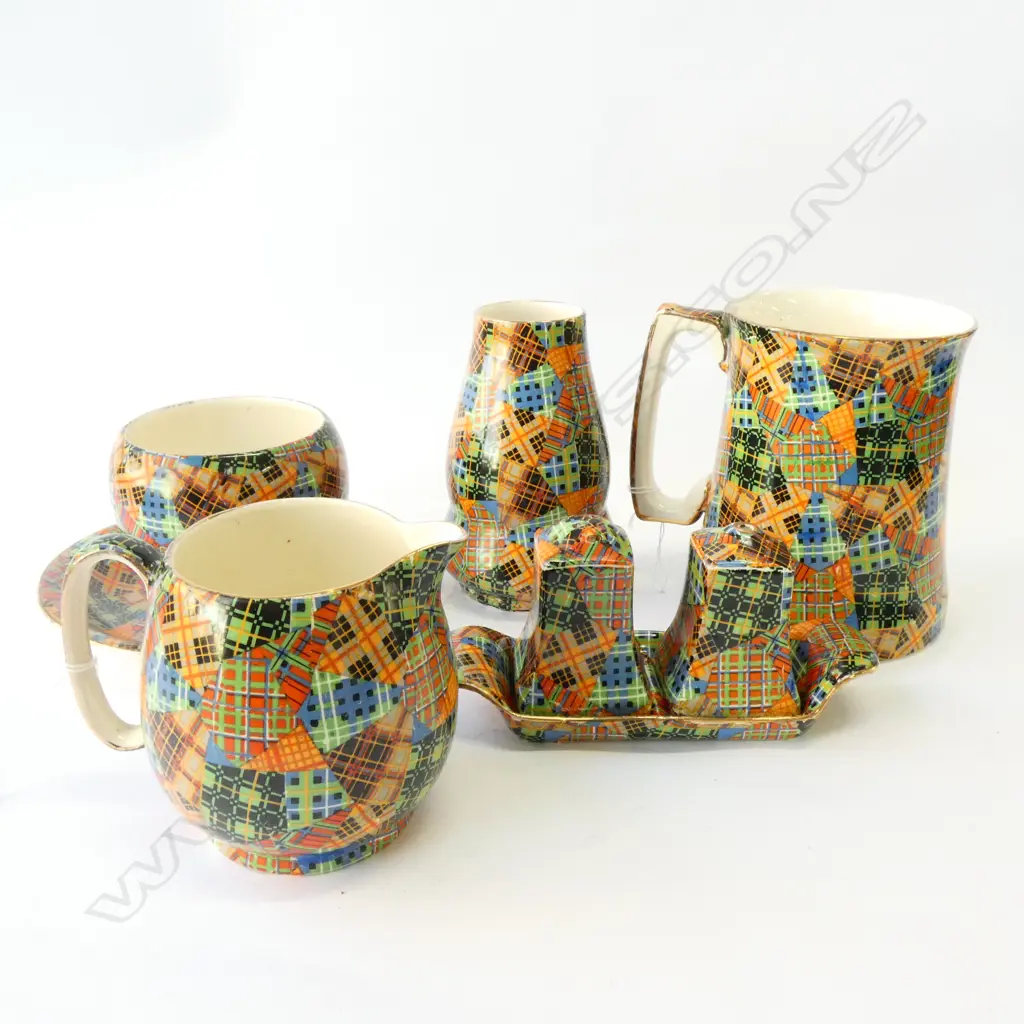 ROYAL WINTON "TARTANS" ASSORTED VASES/JUGS/CRUET/MUG Image 1++