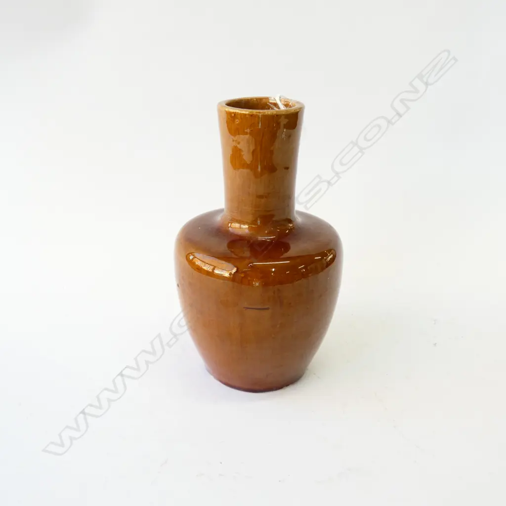 19thC JAPANESE AWAJI VASE H. 150mm Image 1++