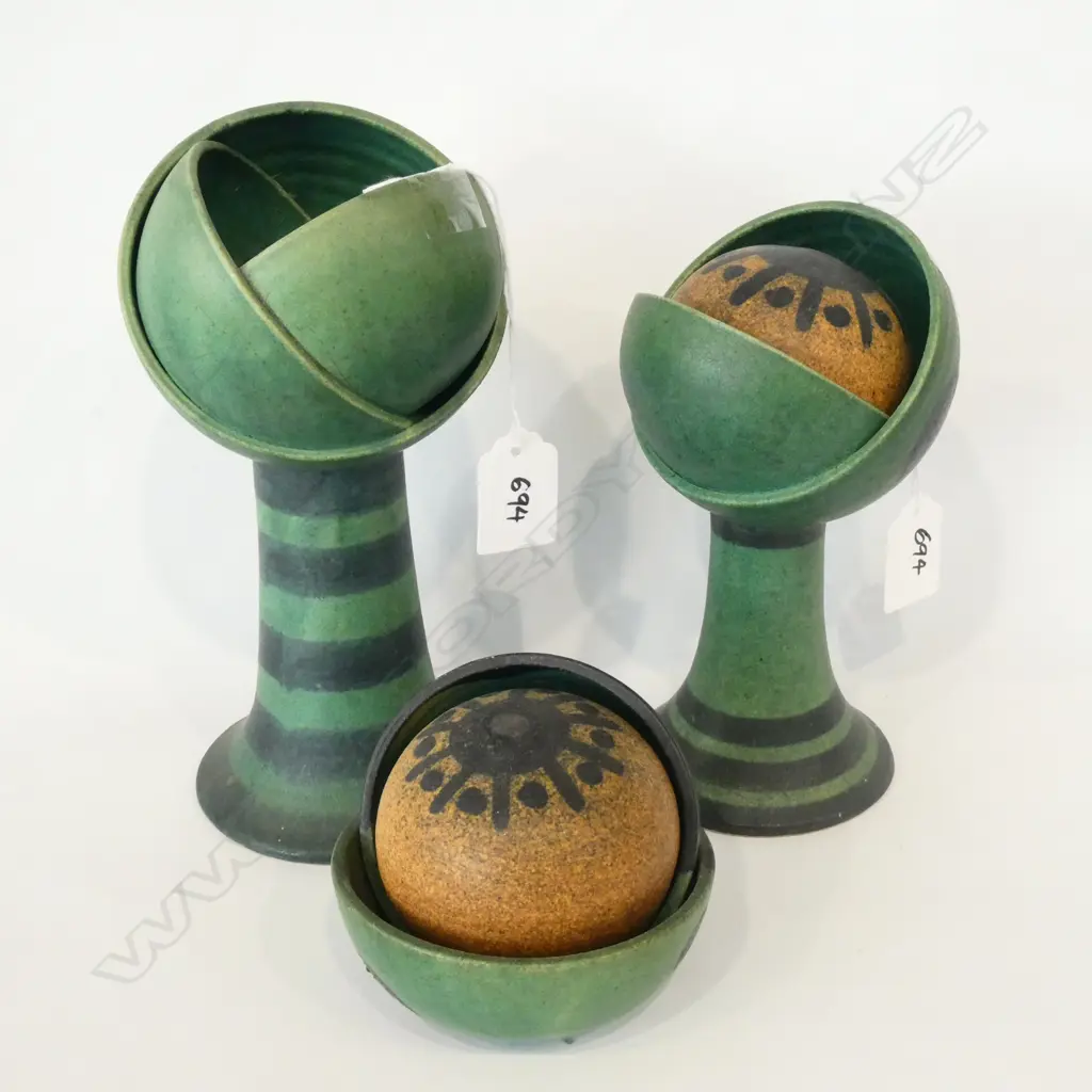 3 ANNEKE BOREN FLOWER VESSELS H 200 MM Image 1++