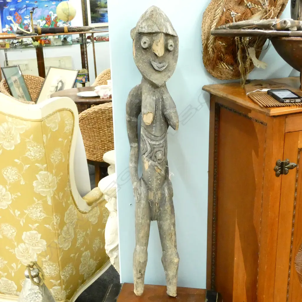PAPUA NEW GUINEA FIGURE WASHKUK REGION Image 1++