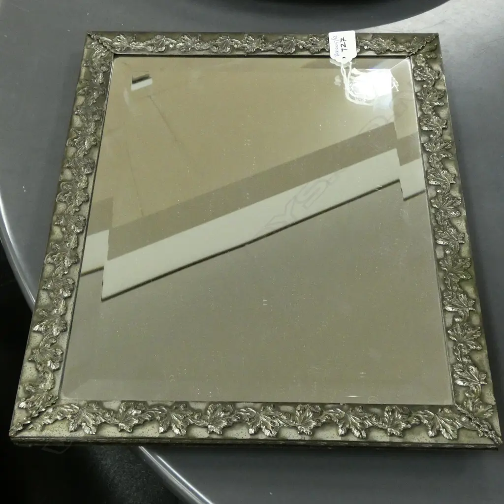 METAL FRAMED MIRROR H 410 MM Image 1++