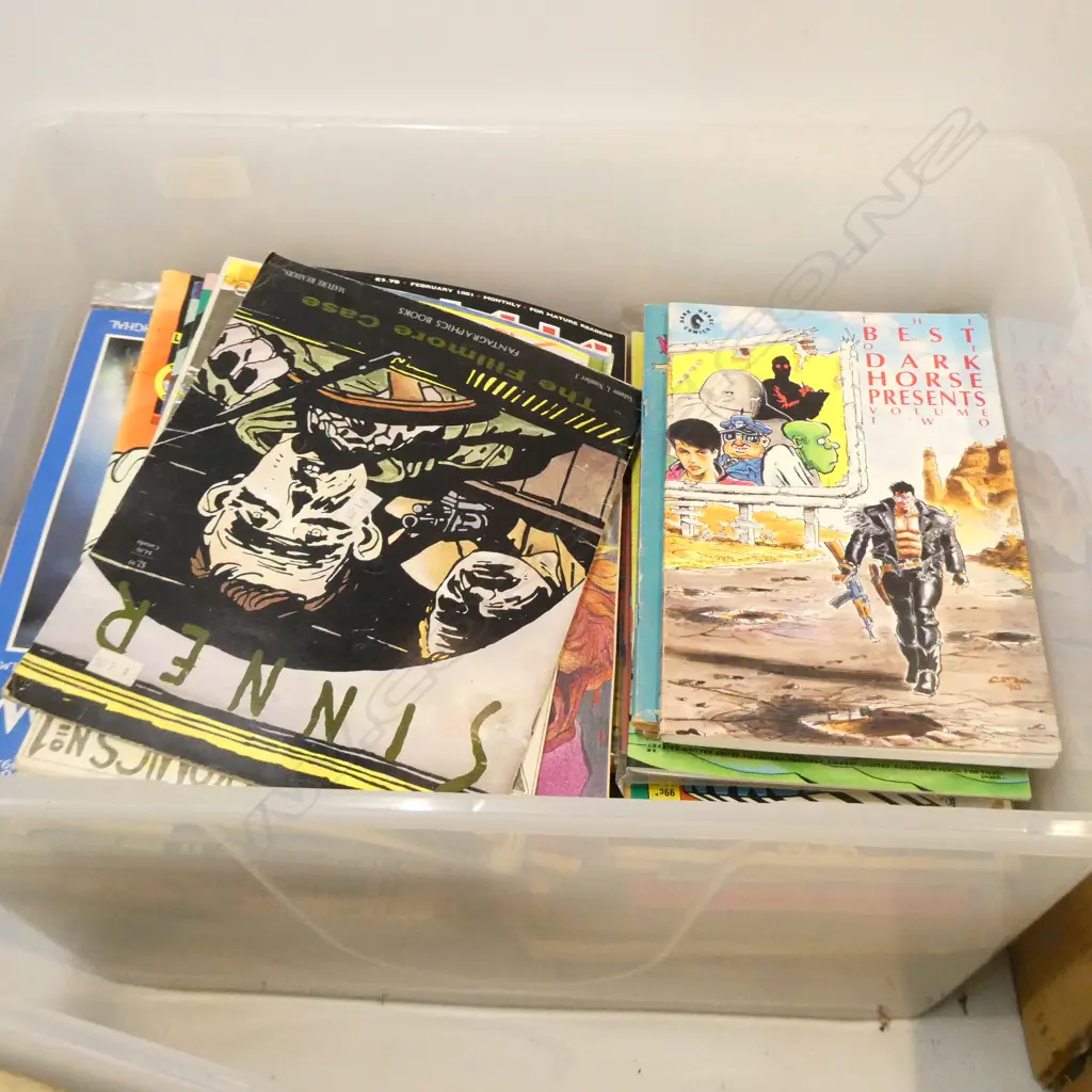 BOX LOT ASST. COMICS Image 1++