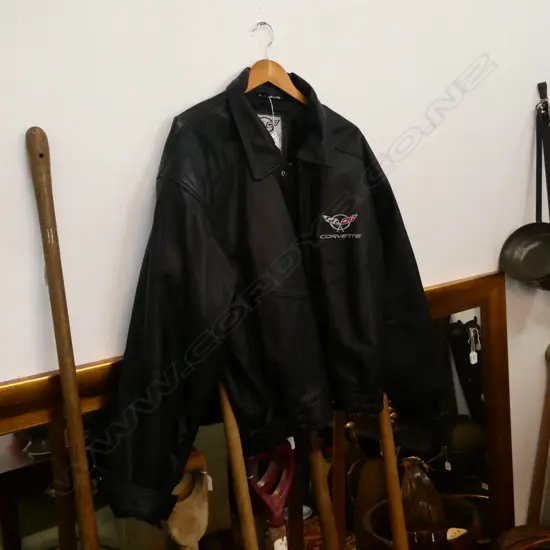 CORVETTE LEATHER MOTOCYCLE JACKET 