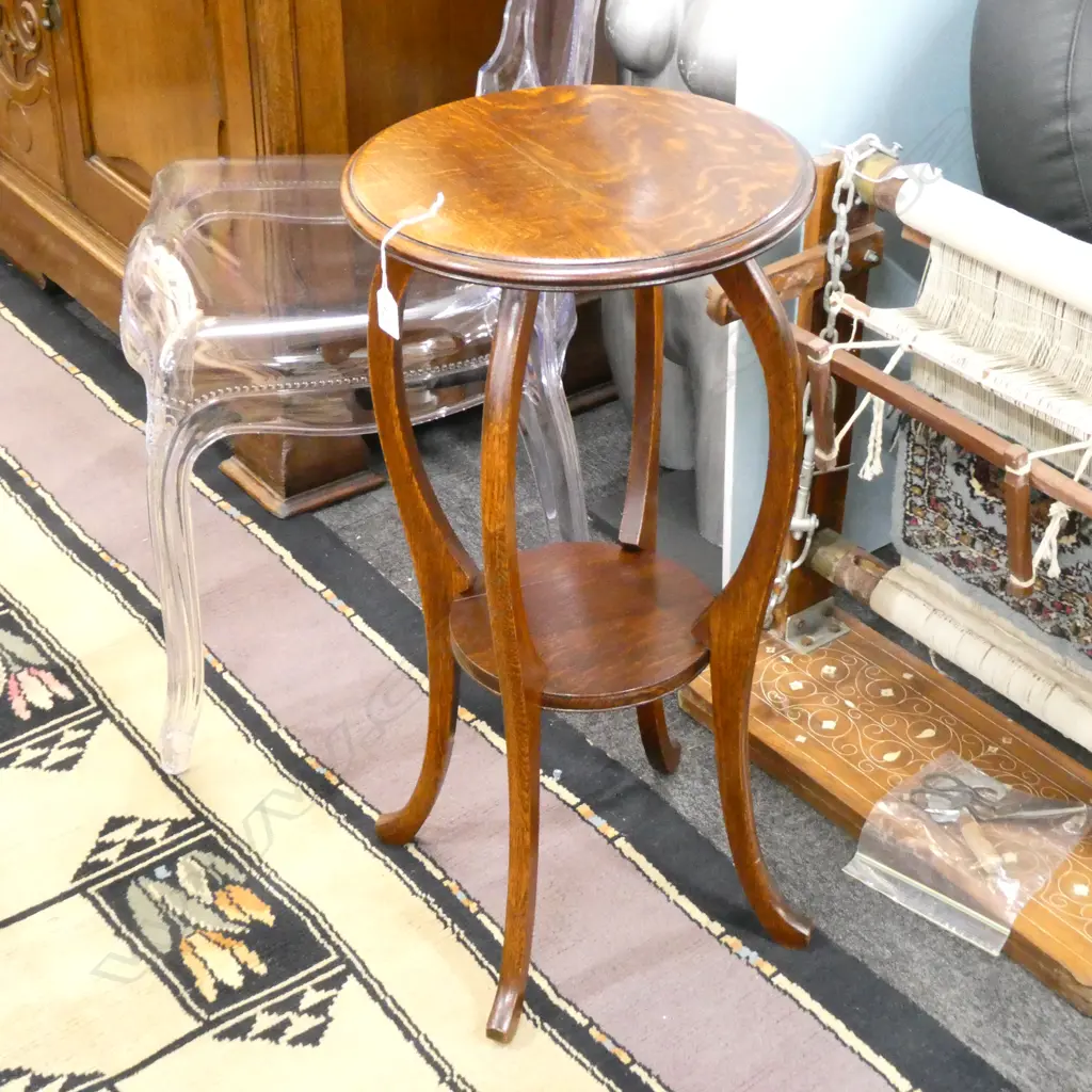OAK PLANT STAND H. 725MM Image 1++