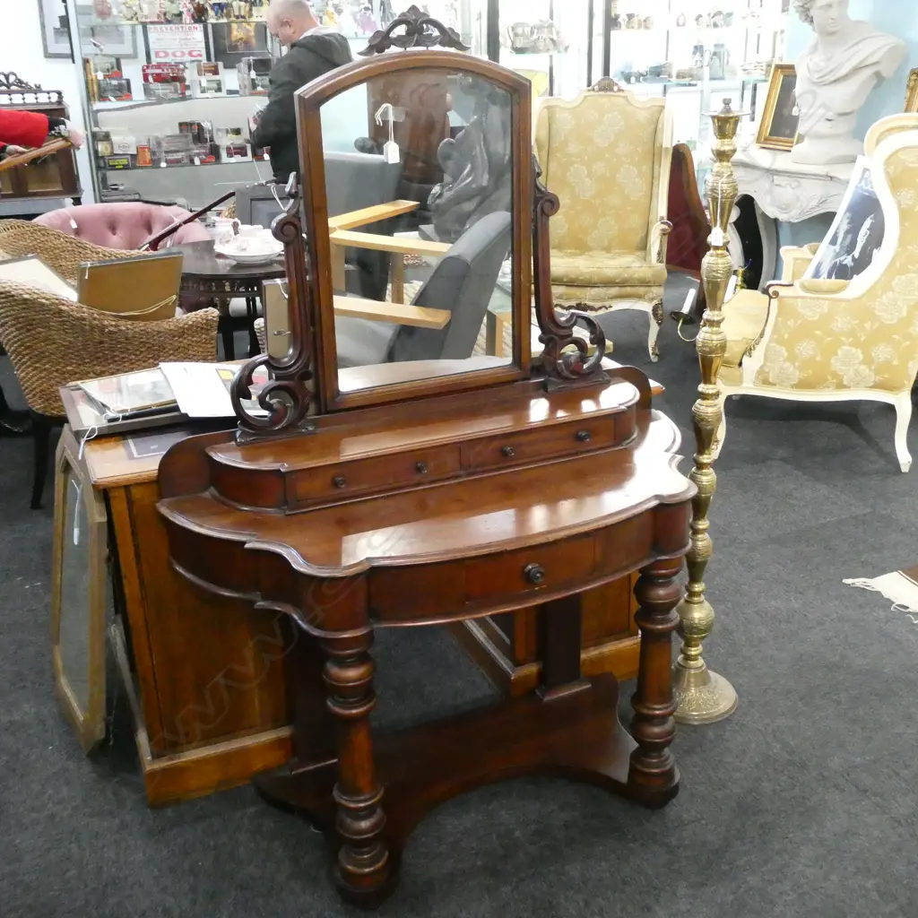 VICTORIAN DRESSER H. 1540MM W. 1100MM Image 1++