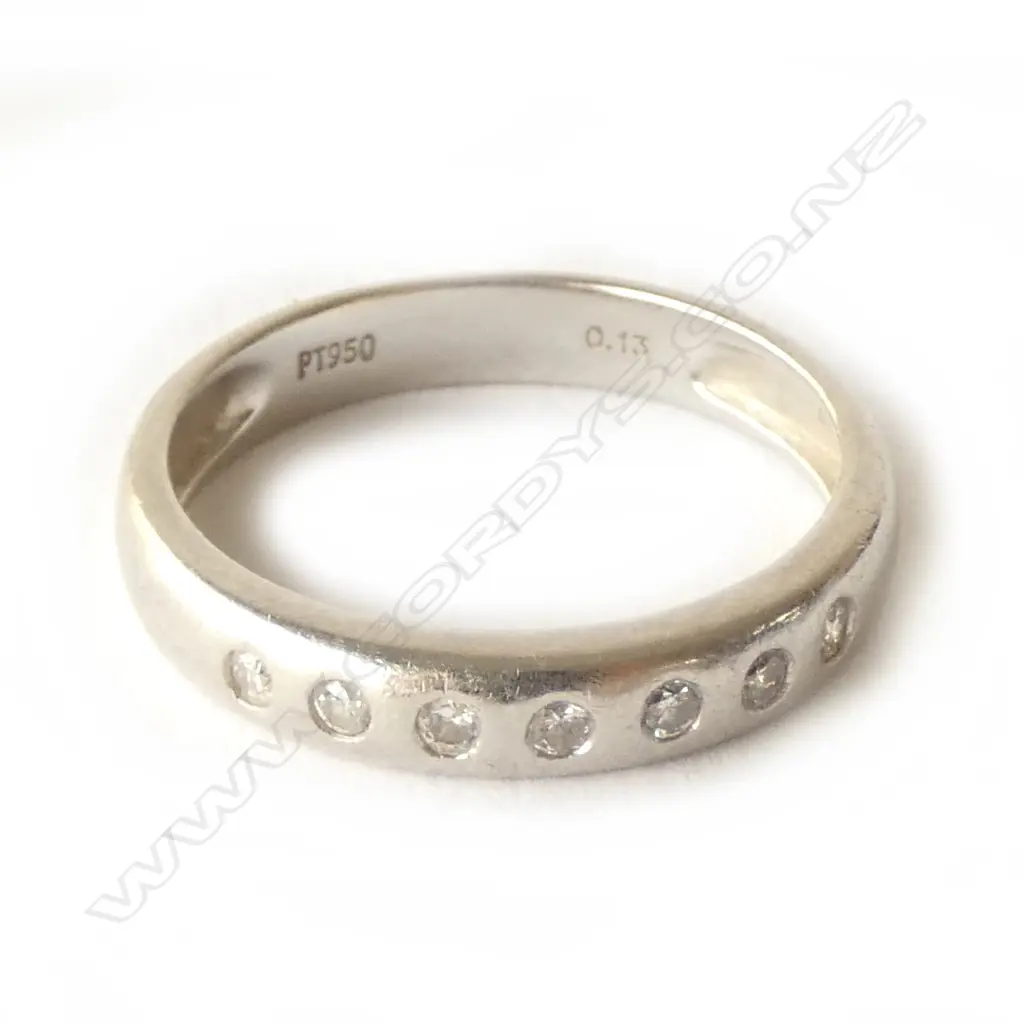 PLATINUM AND DIAMOND BAND Image 1++