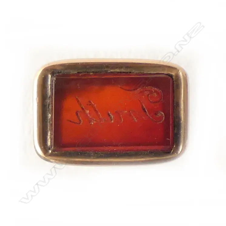 ANTIQUE 9CT FOB SEAL Image 1++