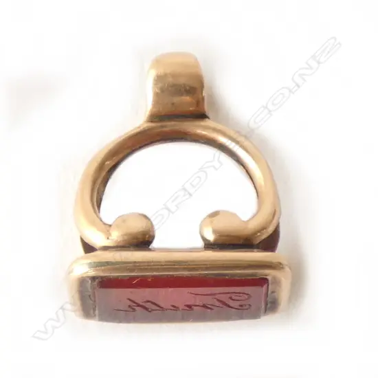 ANTIQUE 9CT FOB SEAL