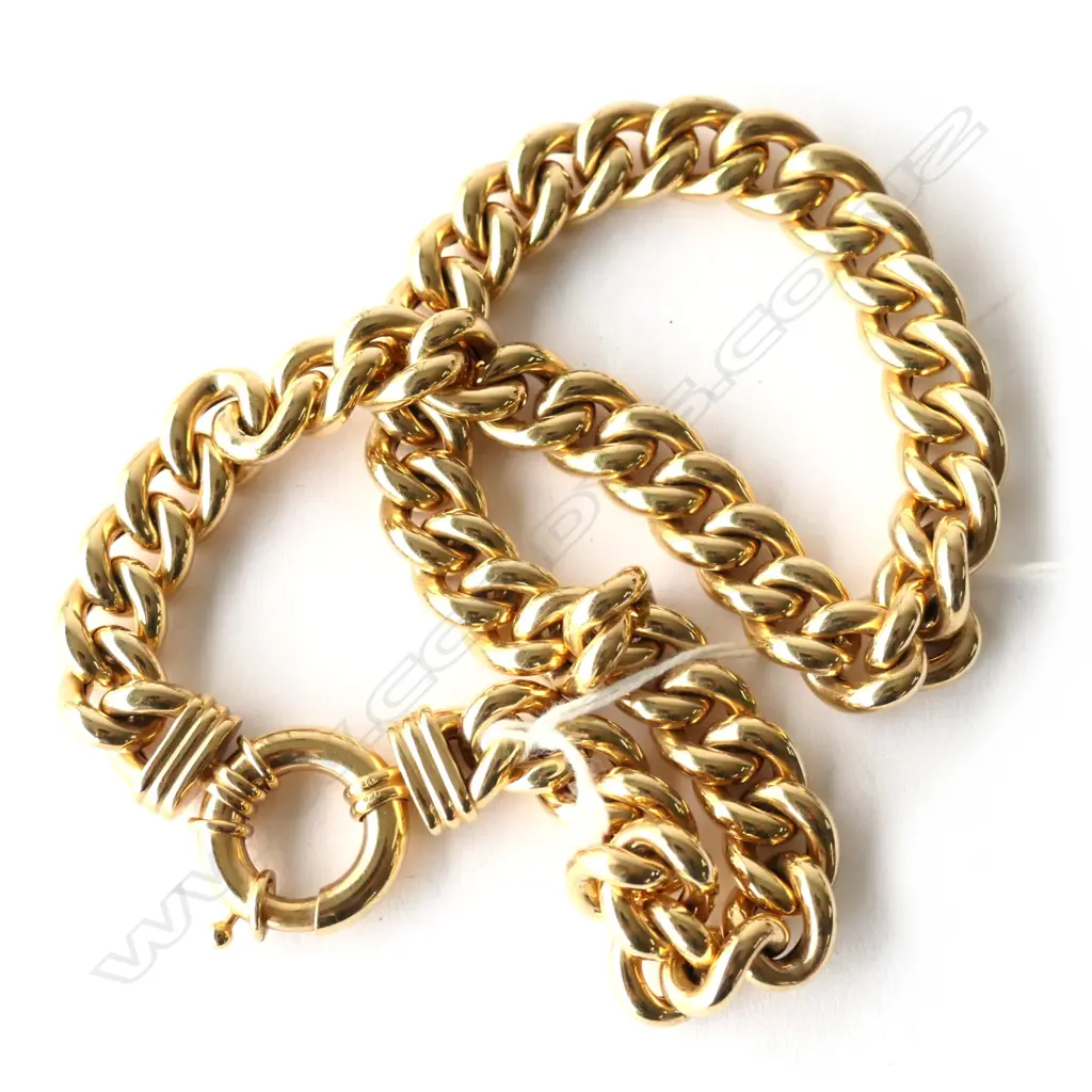 9CT GOLD CHAIN   (HOLLOW LINK) 67gm Image 1++