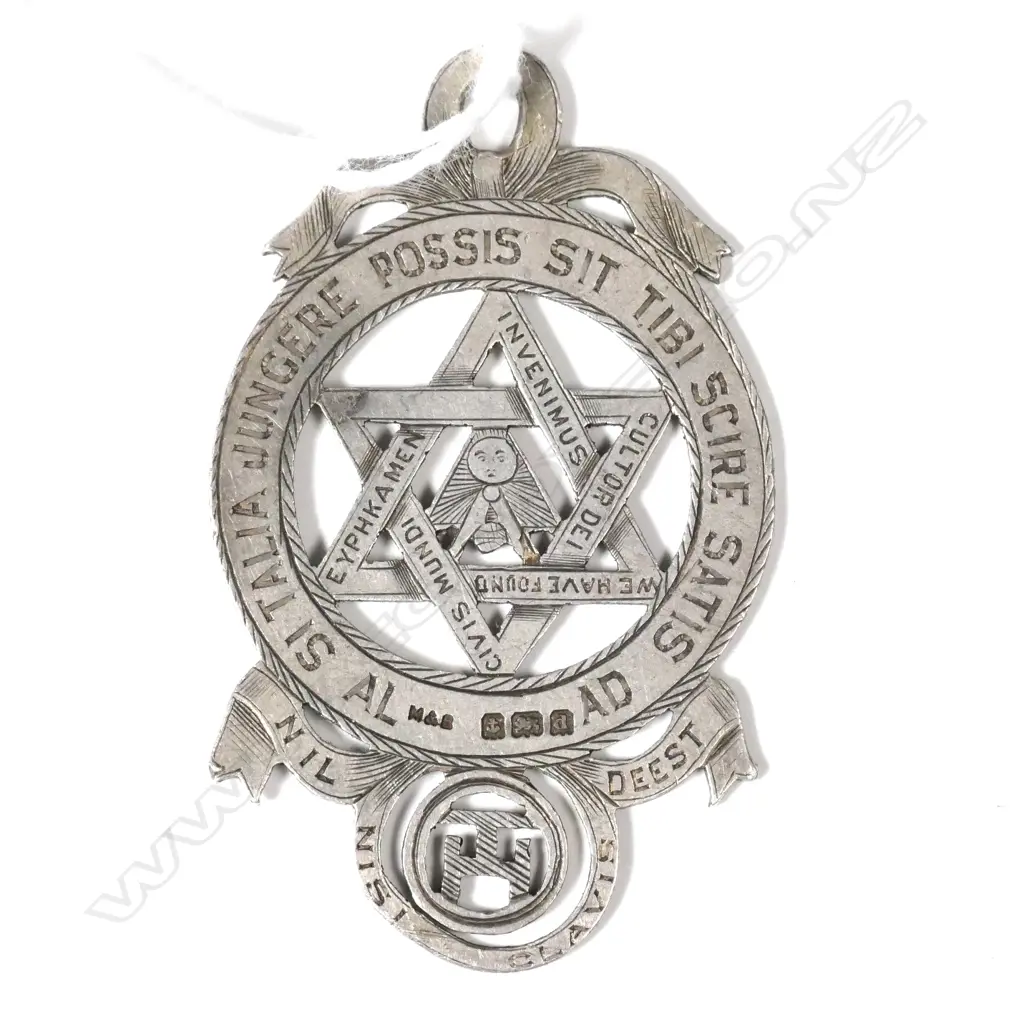 Lodge medal, possibly silver Image 1++