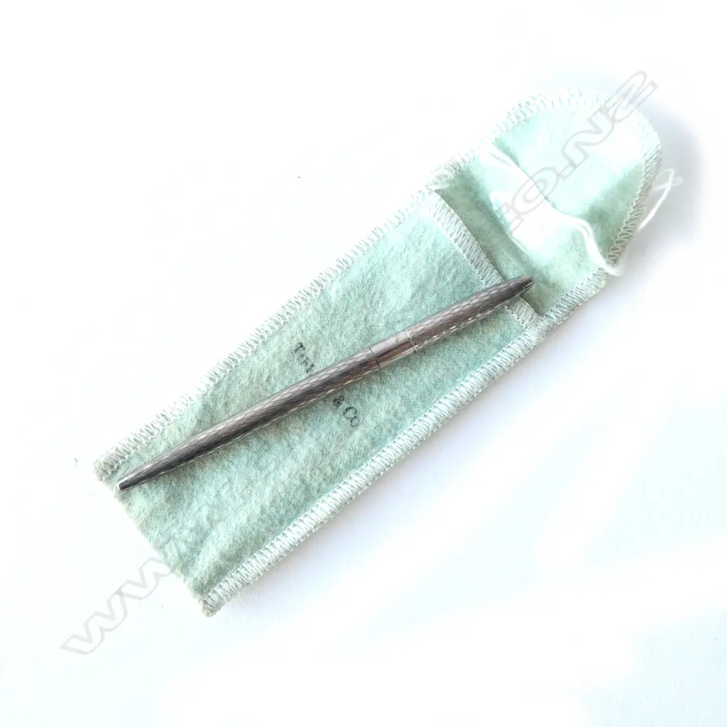 Tiffany and Co, Sterling Silver Purse Pen in Tiffany Bag Image 1++