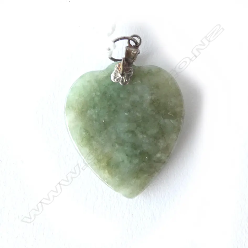 Jade Heart Pendant  Image 1++
