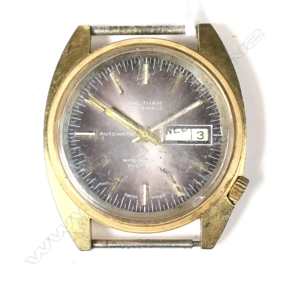 Waltham Gents watch, Automatic Day date, 1960-70 Image 1++