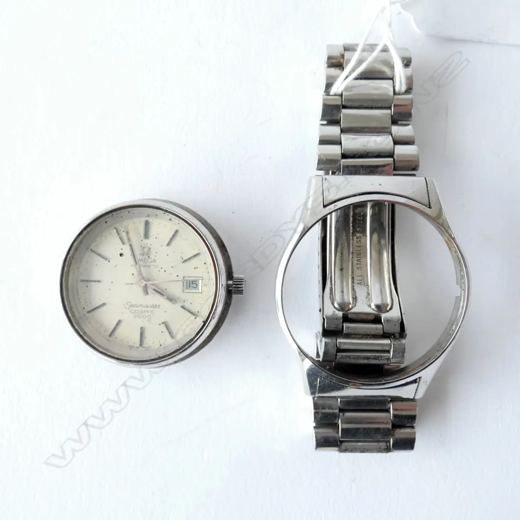 Mens Omega Seamaster Cosmic, Automatic 1970's Date wristwatch, working, Omega Strap Image 1++