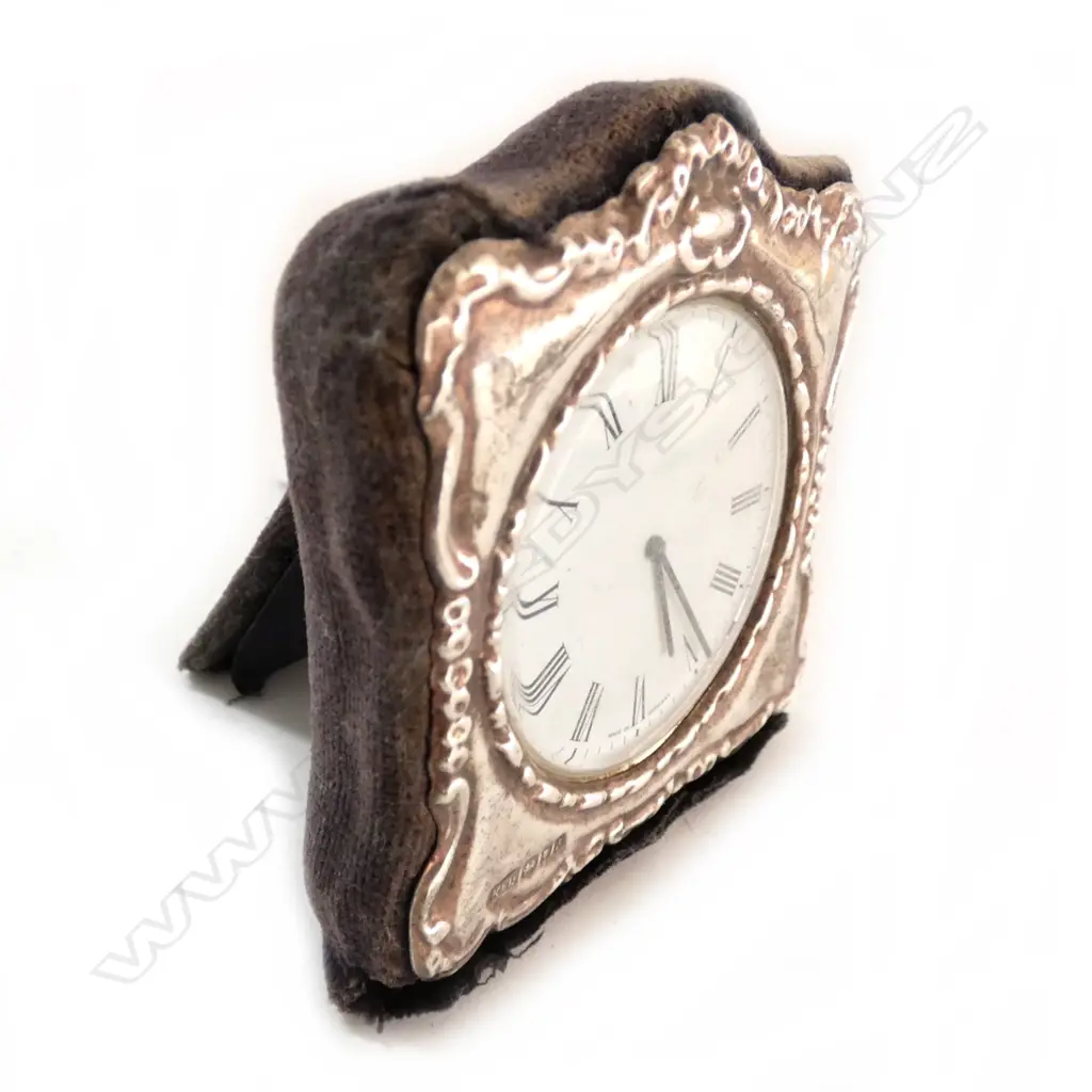 SM STG FRAMED BEDSIDE CLOCK 65 X 70 MM Image 1++