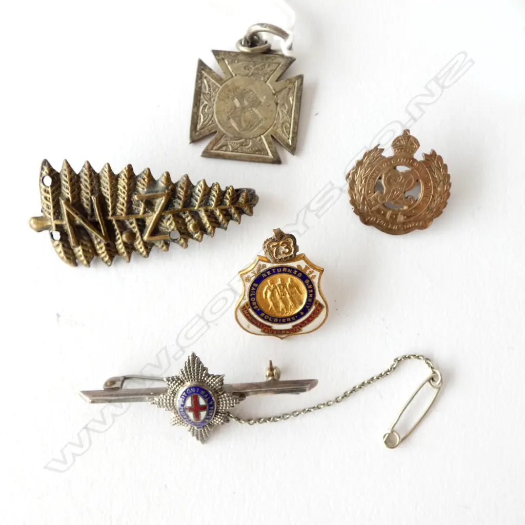 Various old badges and medals Image 1++