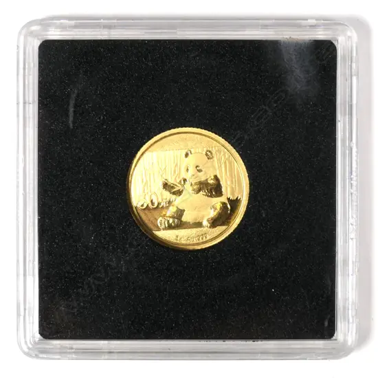 2017 CHINESE 3gm .999 PROOF GOLD COIN PANDA