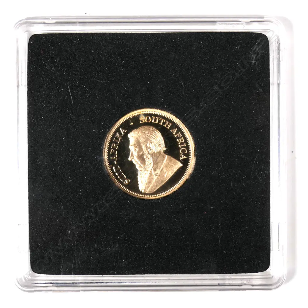SOUTH AFRICAN 2017 1/0oz FINE GOLD PROOF COIN Image 1++