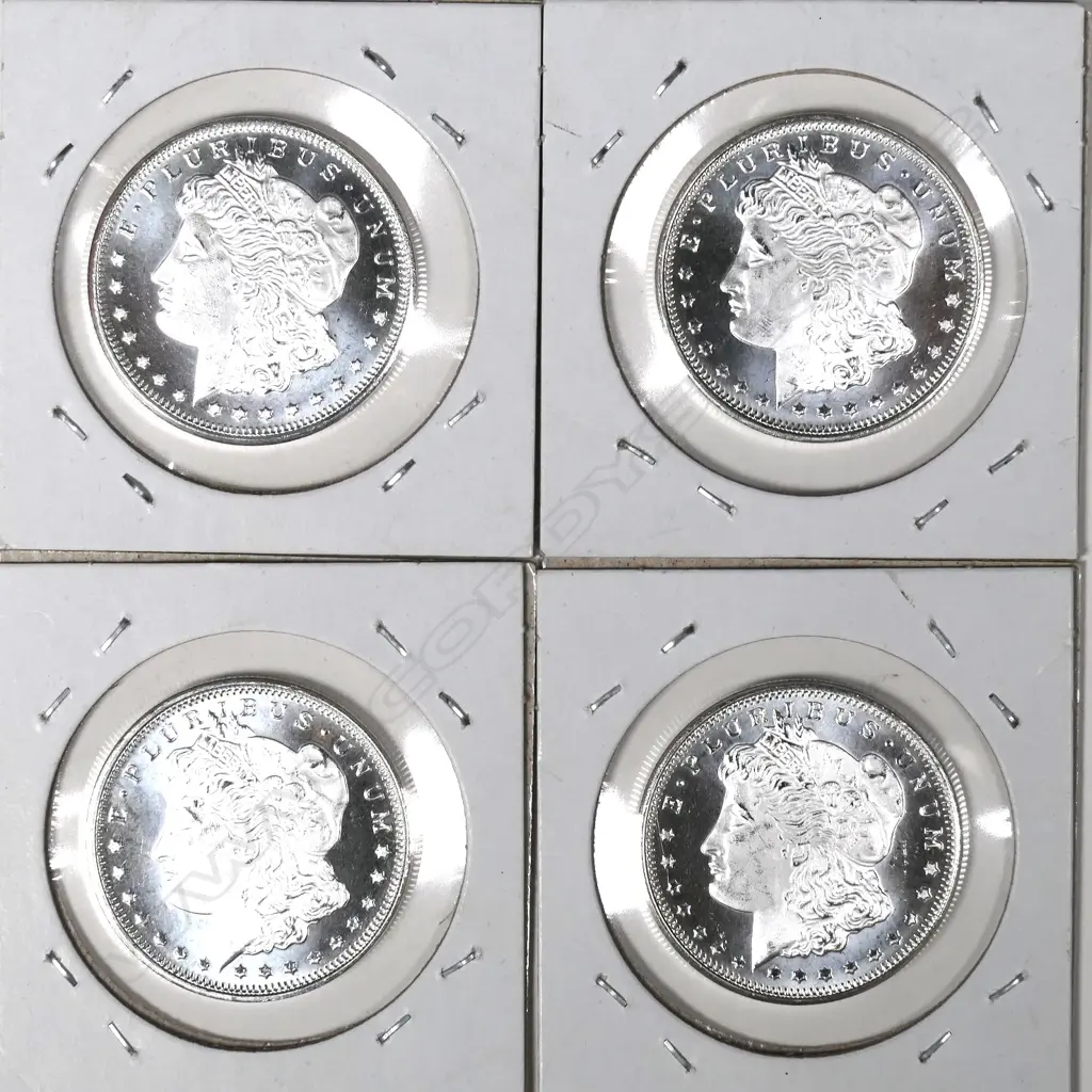 4X 1/2oz AMERICAN SILVER 'LIBERTY' COINS Image 1++