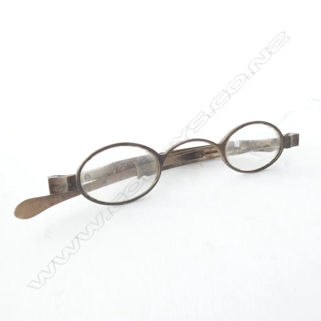 PR EARLY 19THC SILVER FRAMED SPECTACLES SHEFF.1811 Image 1++