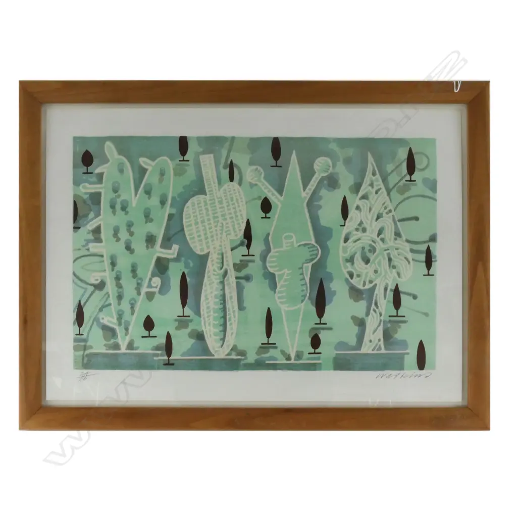 DENYS WATKINS PRINT, 24 OF 116, 610 X 450MM Image 1++