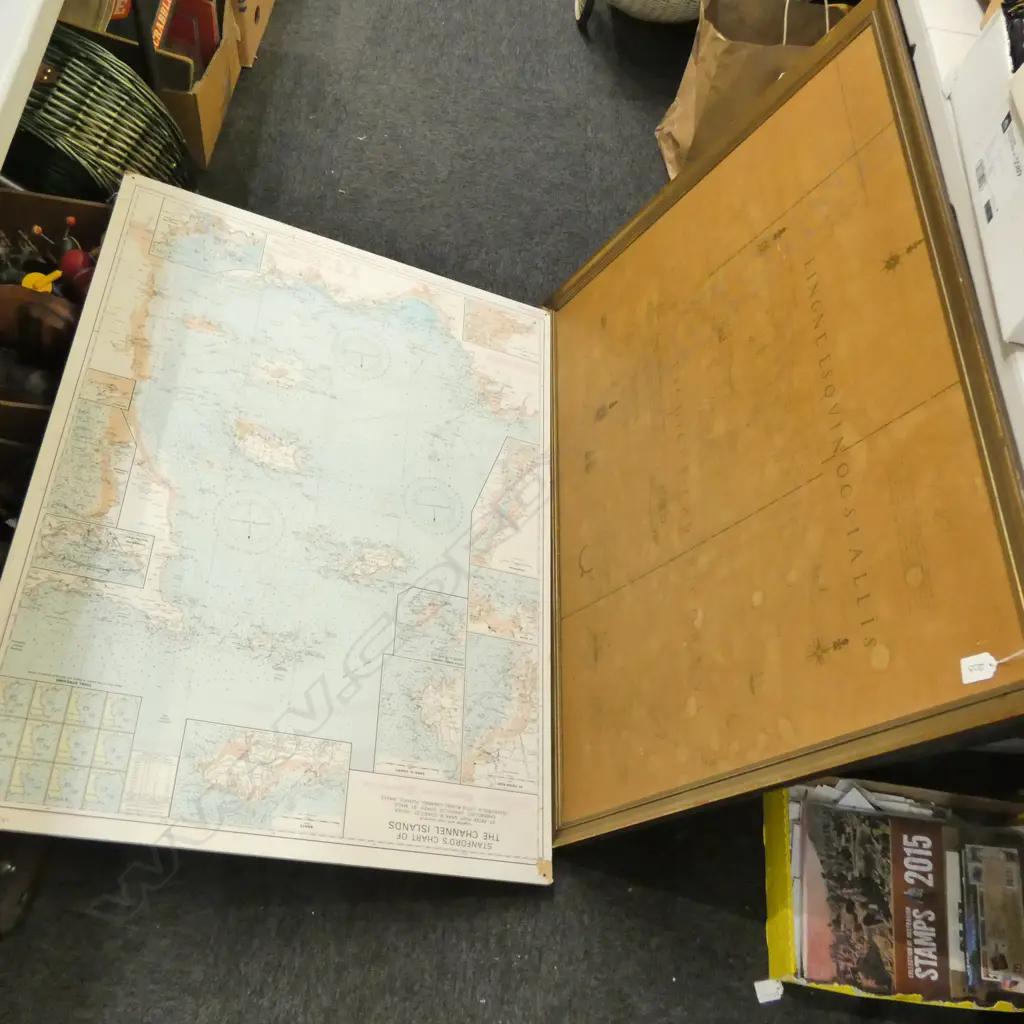 2 LARGE MAPS 1005 X 750MM Image 1++