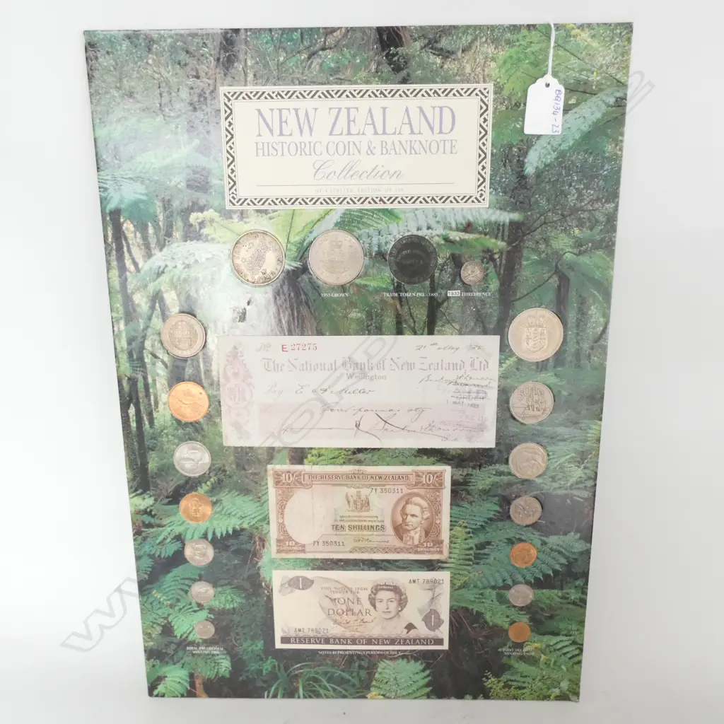 NZ HISTORIC COIN & BANKNOTE 150 LIMITED EDITION COLLECTION  Image 1++