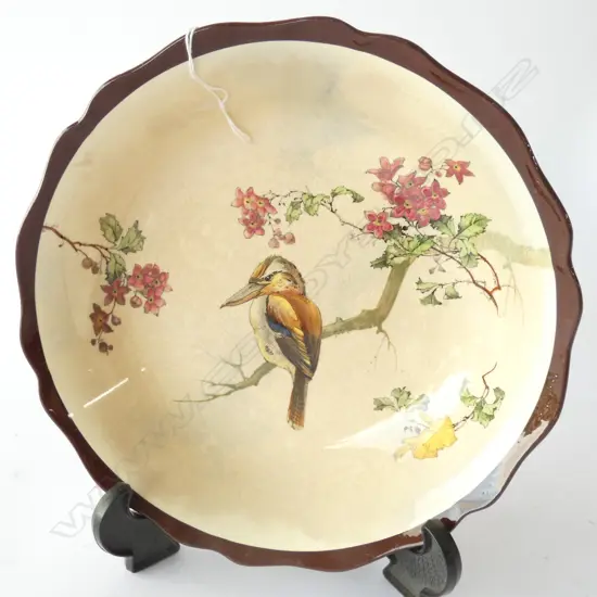 ROYAL DOULTON KOOKABURRA SHALLOW BOWL W. 240MM CRAZED