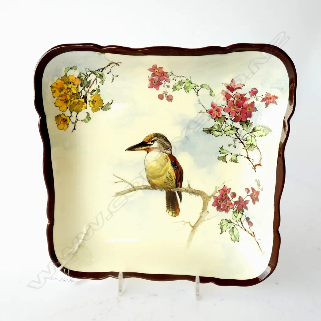 ROYAL DOULTON KOOKABURRA SQUARE PLATE W. 215MM Image 1++