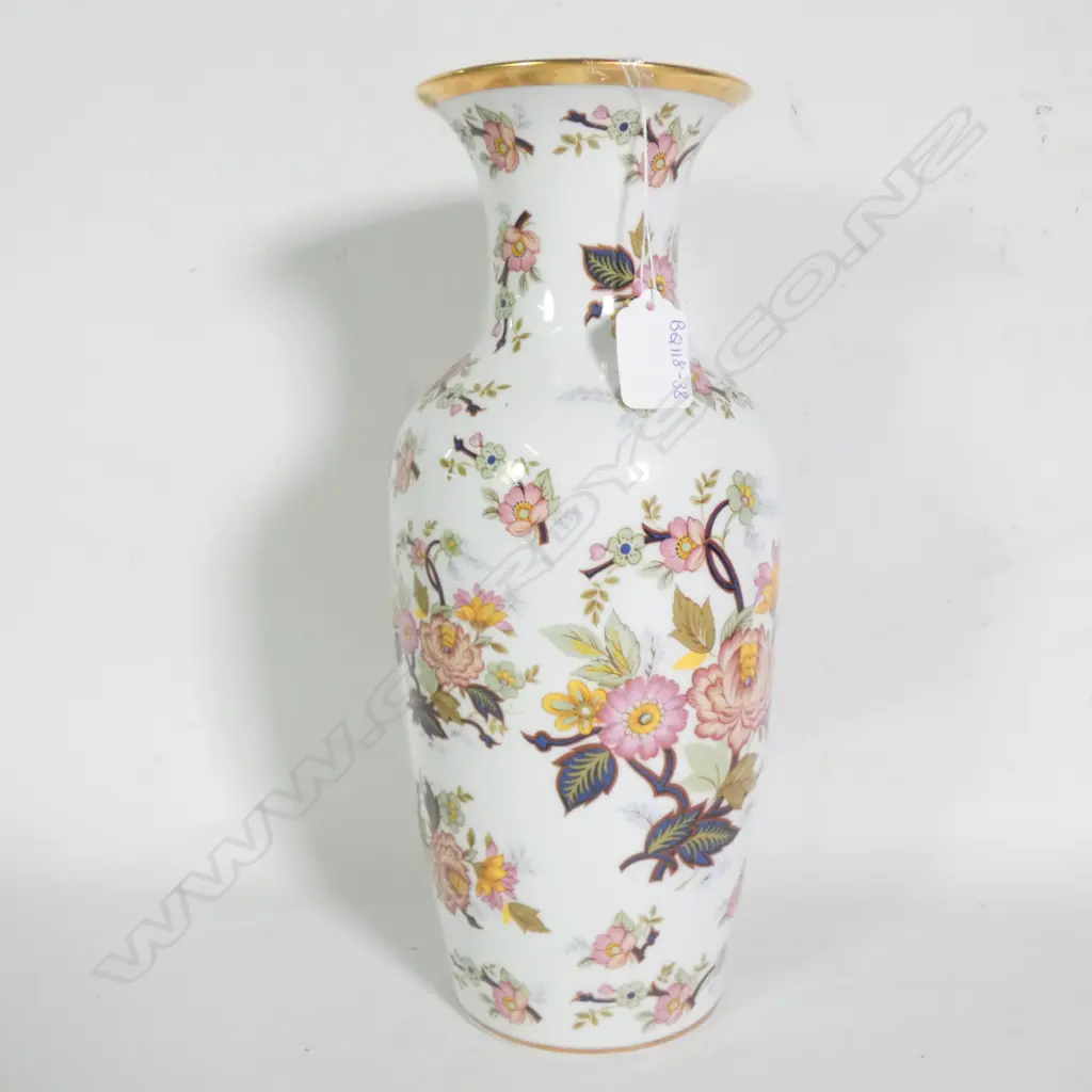 ROYAL BAVARIAN PORCELAIN VASE, H. 320MM Image 1++