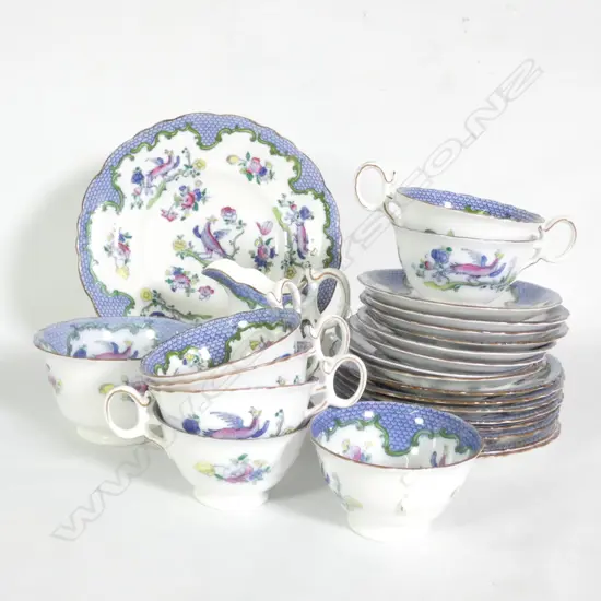 ENGLISH 26 PCE PART TEASET A/F