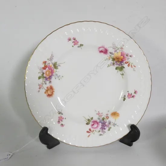 ROYAL CROWN DERBY PLATE, RED STAMP, W. 235MM