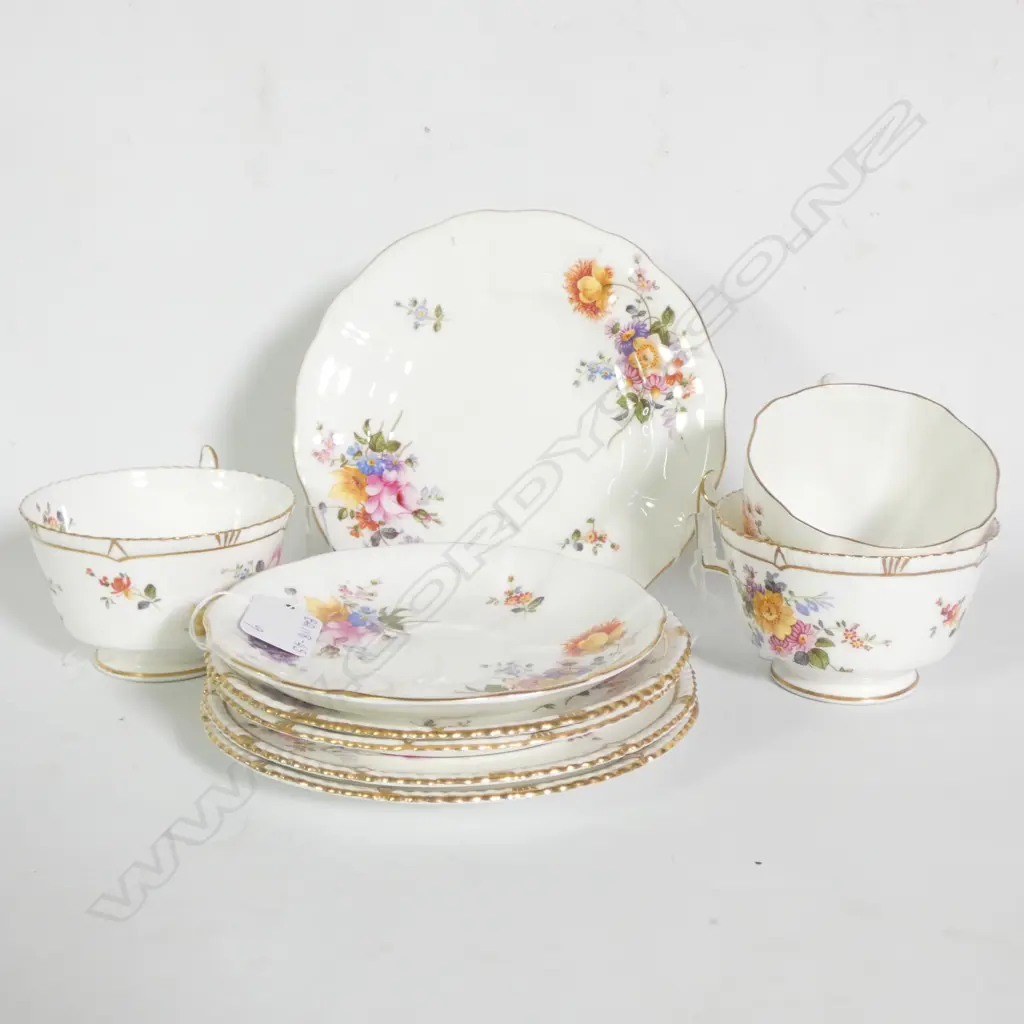 ROYAL CROWN DERBY, 3 TRIOS Image 1++