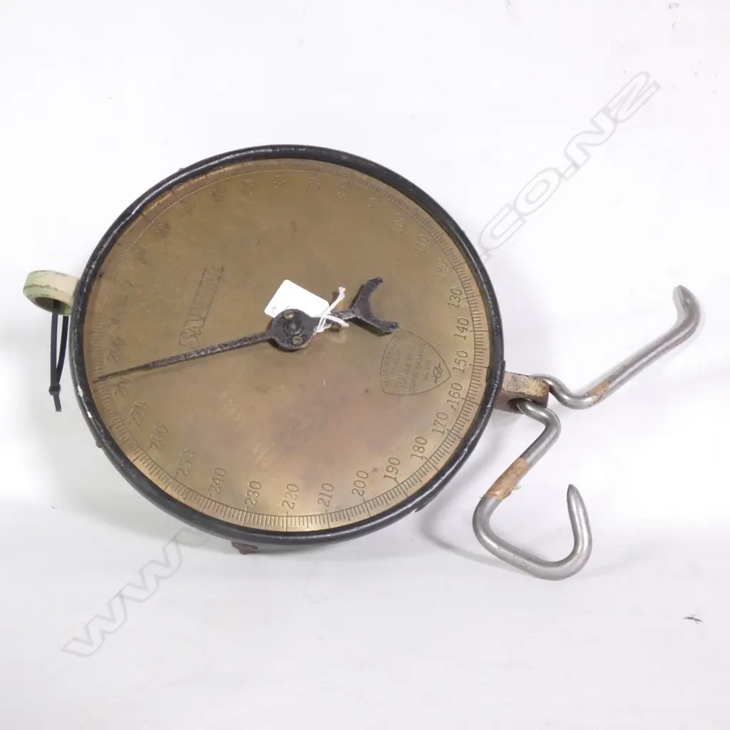 LARGE ROUND SALTER SCALE 240MM DIA Image 1++