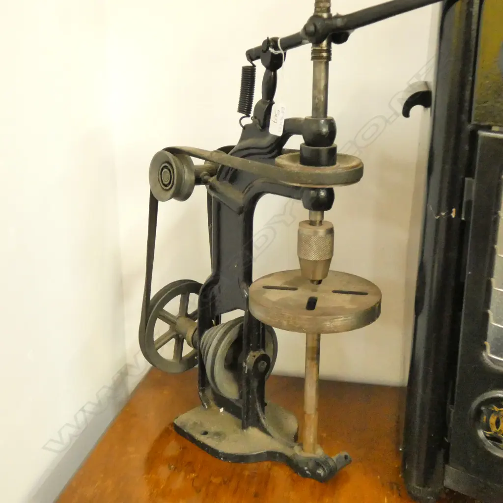 VINTAGE DRILL PRESS H. 600MM Image 1++